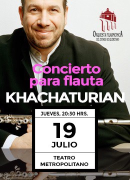 Khachaturian, concierto para flauta