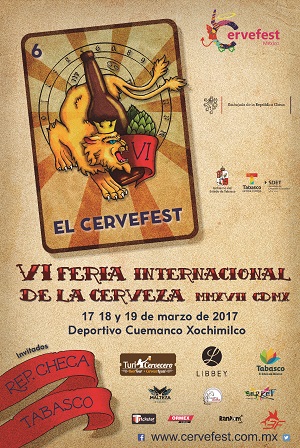 6a. Feria Internacional de la Cerveza Cervefest 2017 CDMX